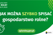 Jak można szybko spisać gospodarstwo rolne? Jak można szybko spisać gospodarstwo rolne?